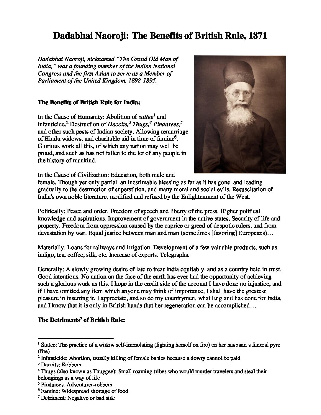 The Benefits Of British Rule _ From Empire to Independence: The British ...