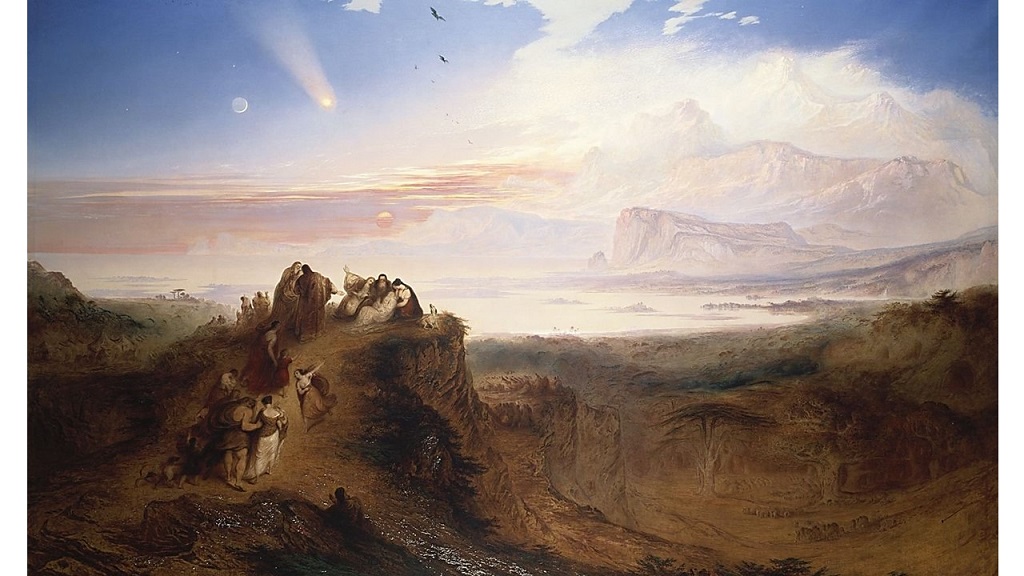 The Eve of the Deluge John Martin apocalypse | Society of Classical Poets